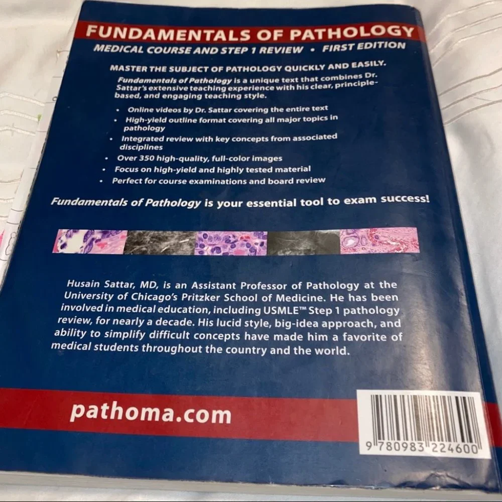 Pathoma Fundamentals‎ of Pathology USMLE prep book